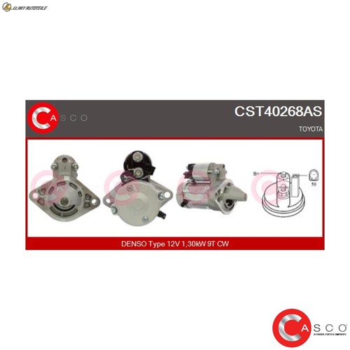 Starter cst40268as for toyota - cst40268as,